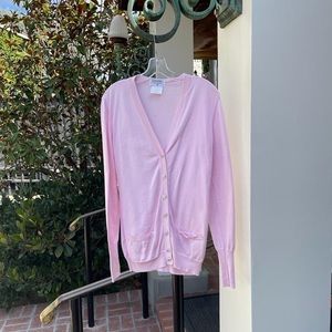 Chanel pink sweater